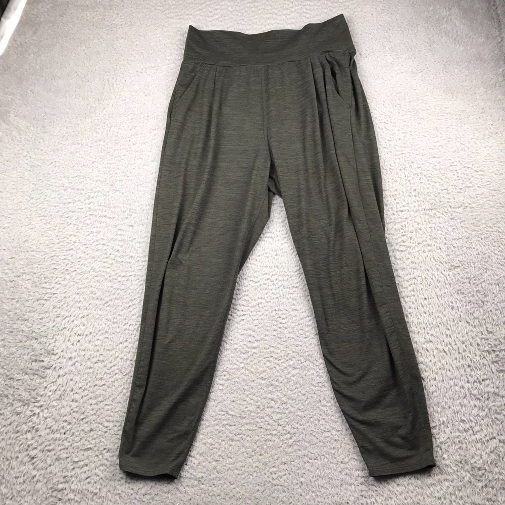 Vuori Lux Harem Jogger Womens M (28x25) Heather Gray Performnce Sweatpants *Flaw
